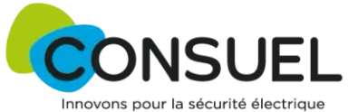 Logo officiel Consuel — attestation conformite electrique