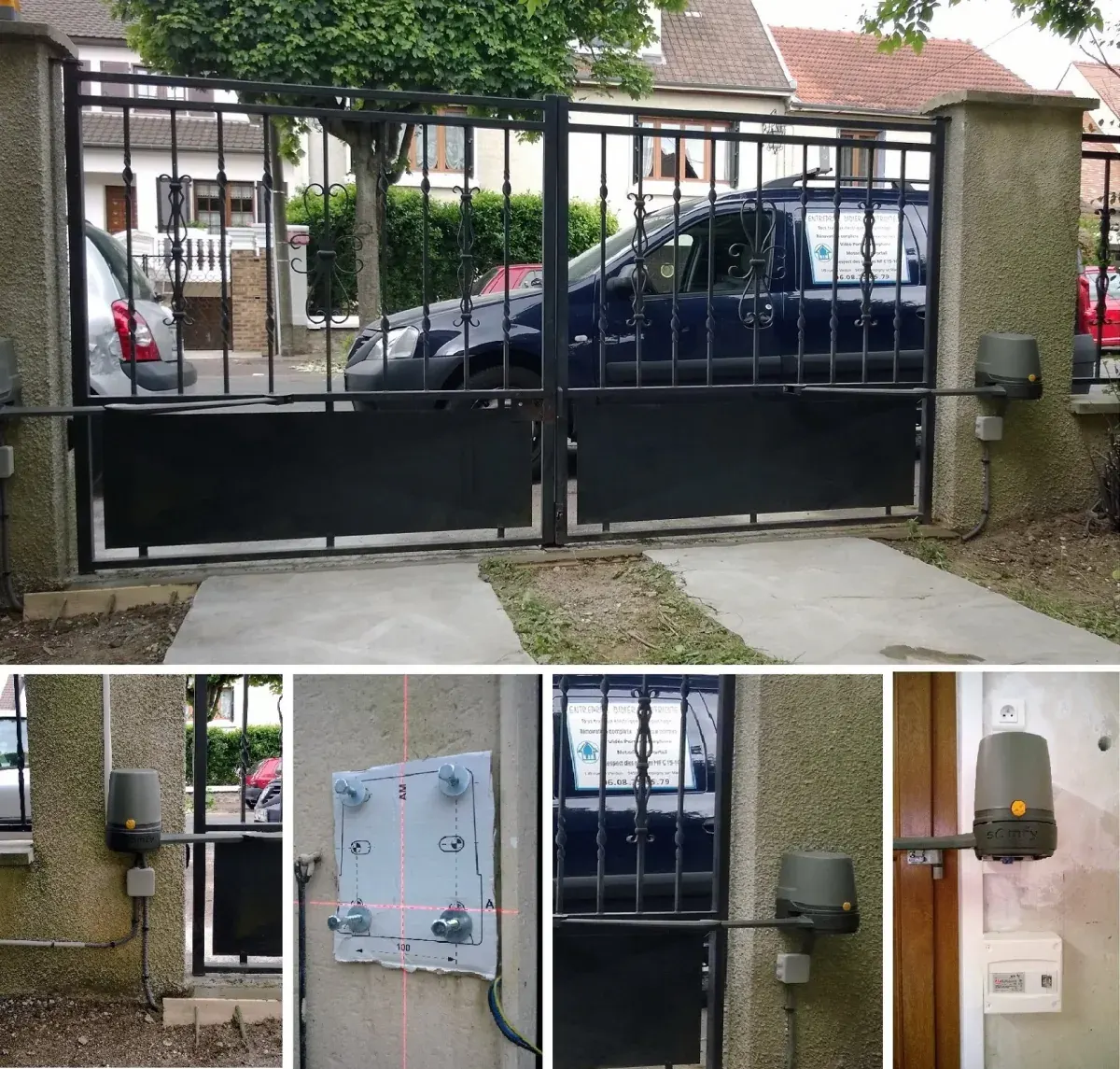 Motorisation portail & garage Cramoisy specificite locale